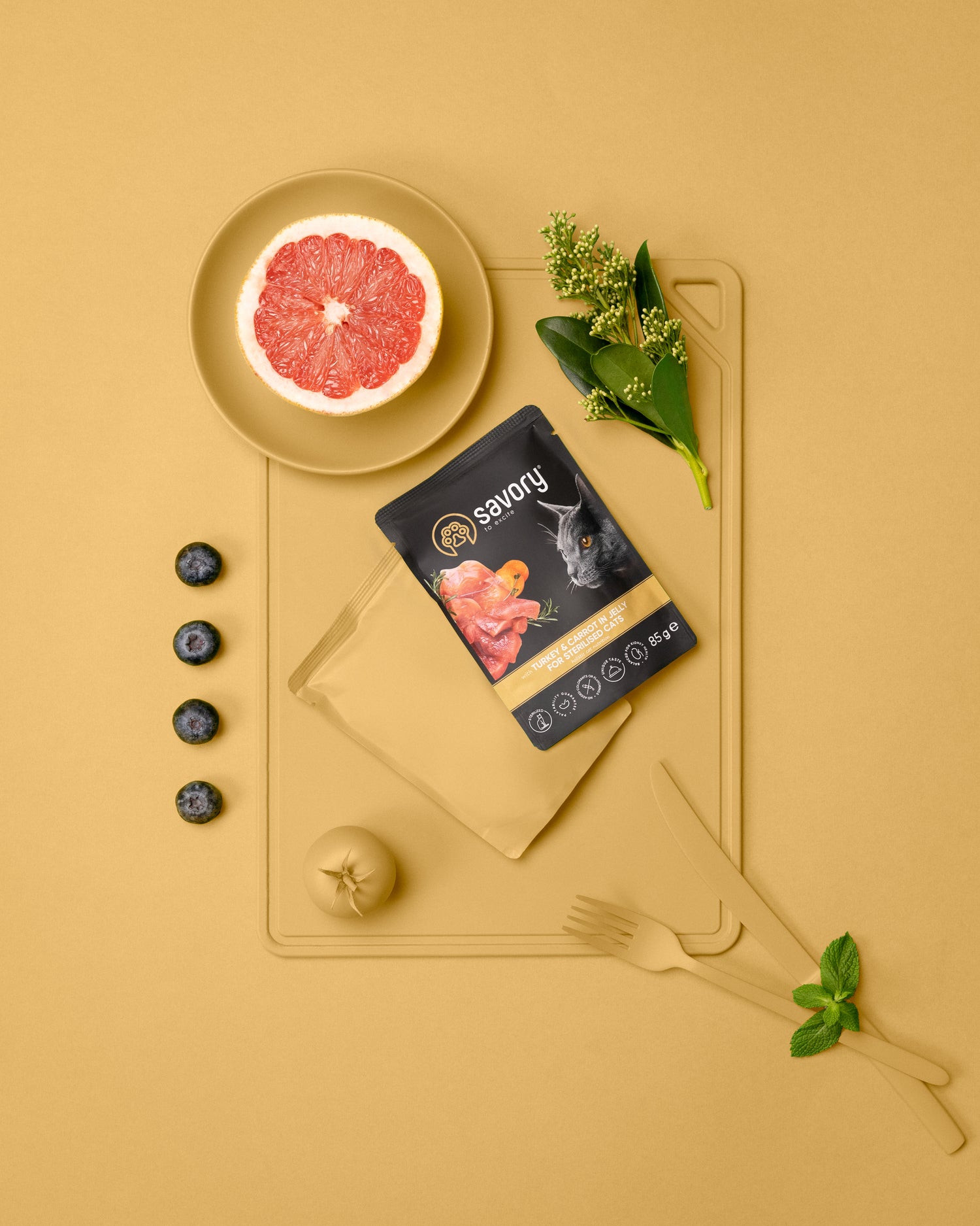 Savory Pouch Sterilized με Γαλοπούλα και Καρότο