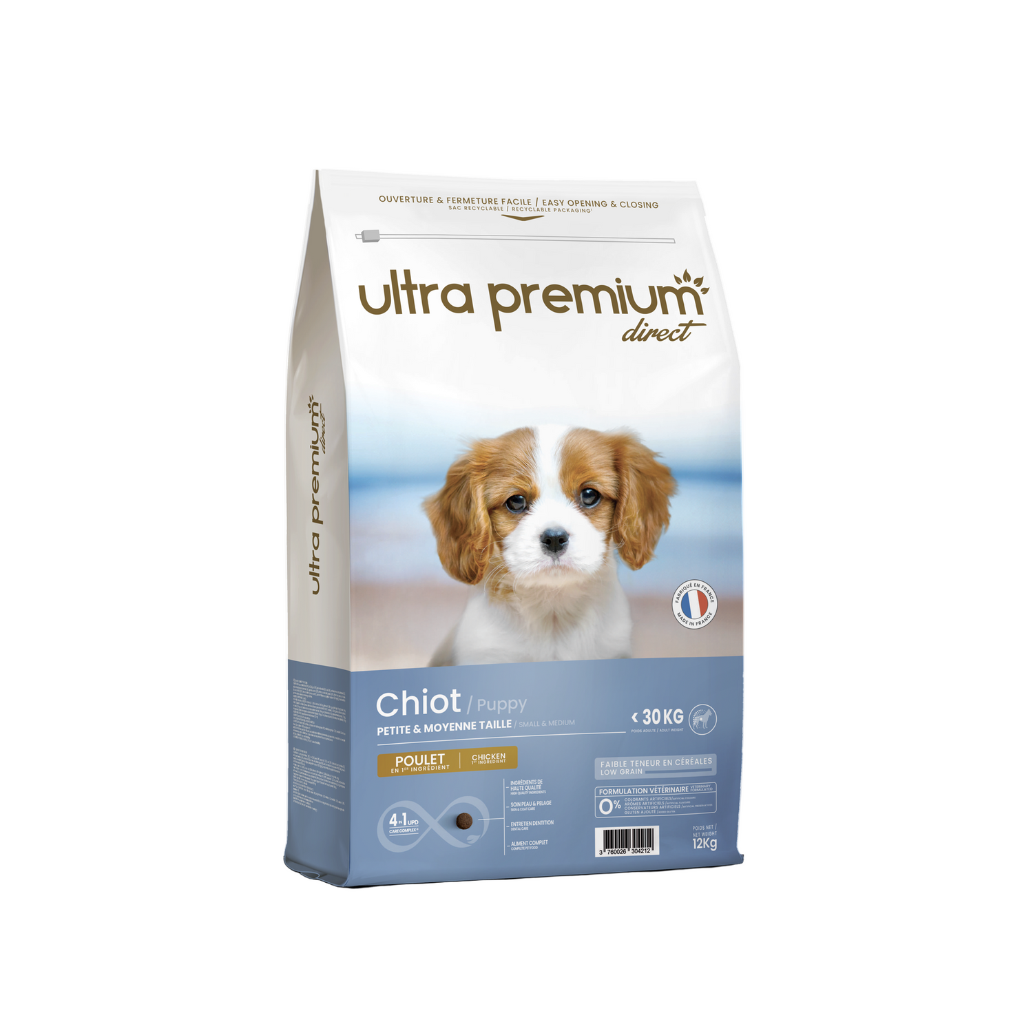 Ultra Premium Κουτάβια με Κοτόπουλο Low Grain