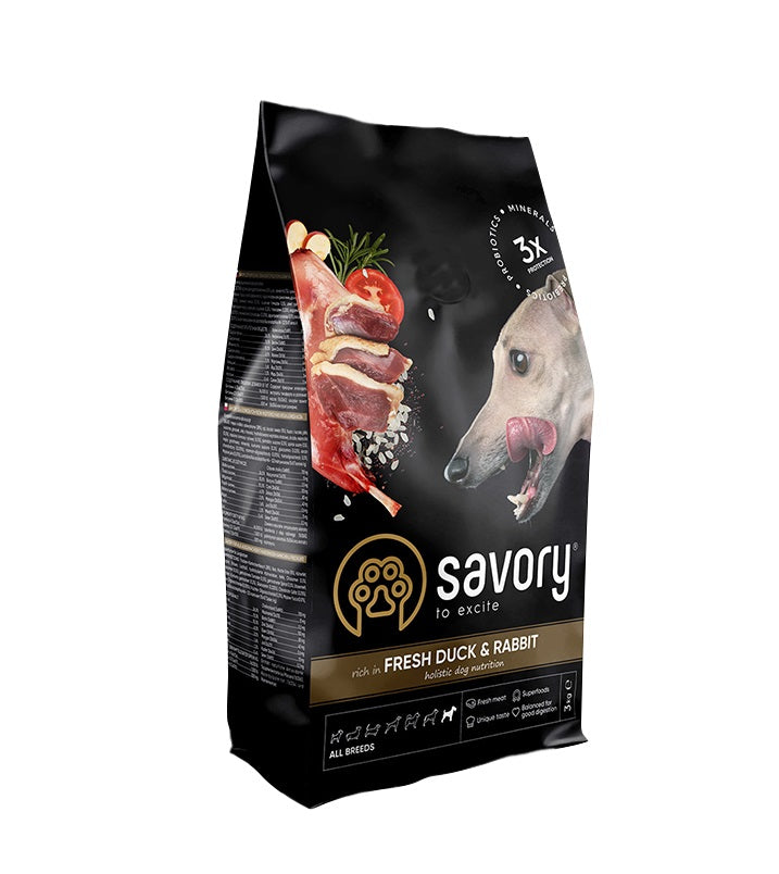 Savory Adult με Πάπια και Κουνέλι