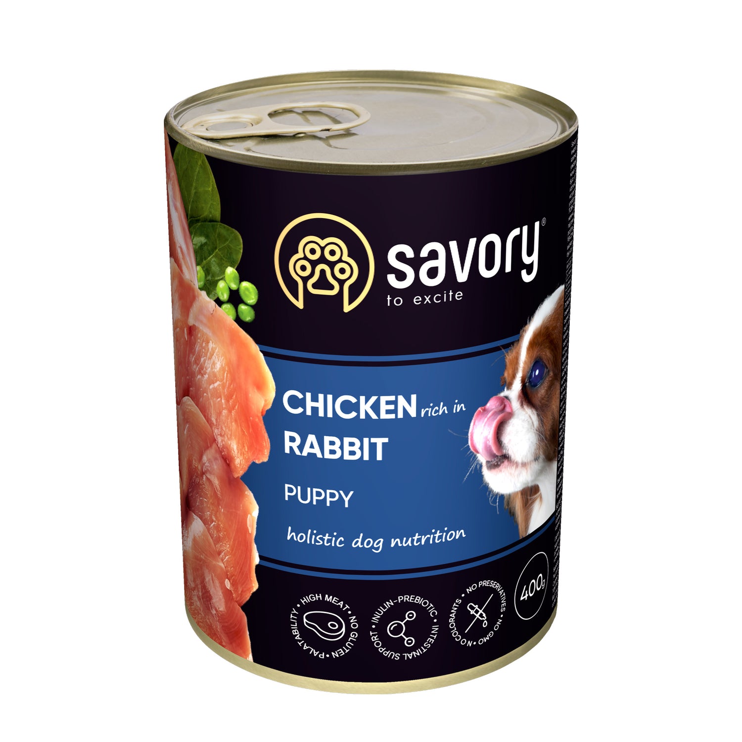 Savory Puppy Πατέ με Κοτόπουλο και Κουνέλι
