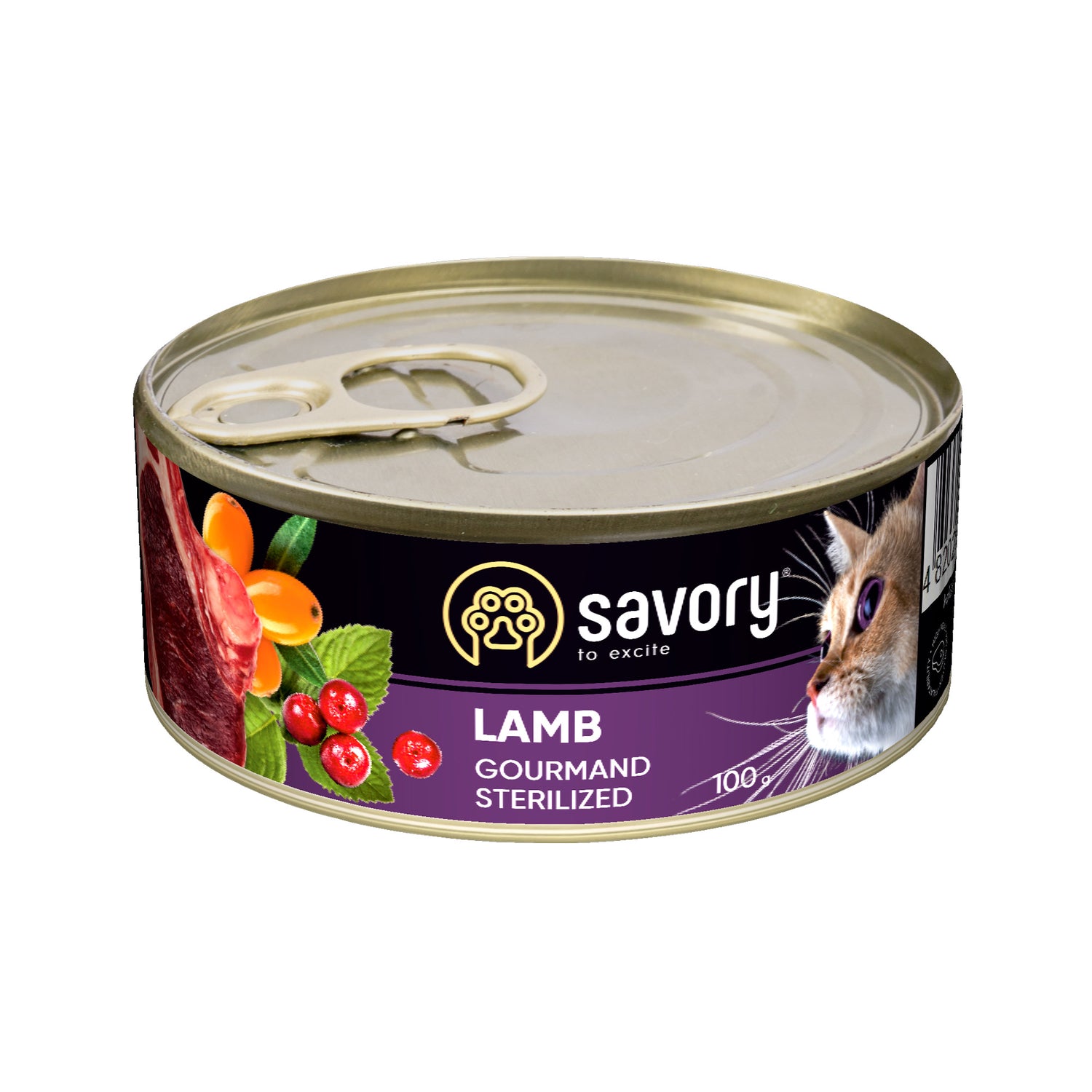 Savory Adult για Στειρωμένες Γάτες Πατέ με Αρνί