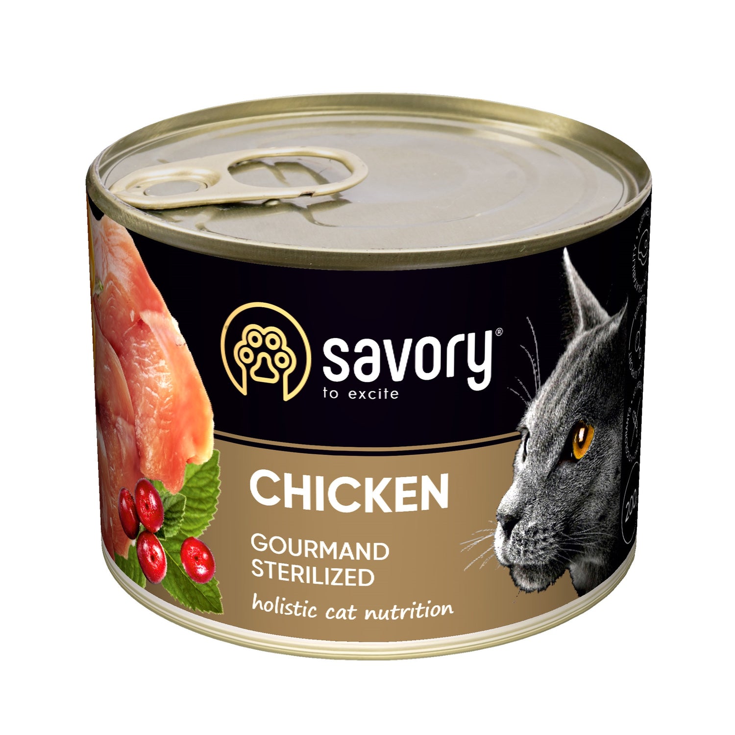 Savory Adult Πατέ για Στειρωμένες με Κοτόπολο 200gr