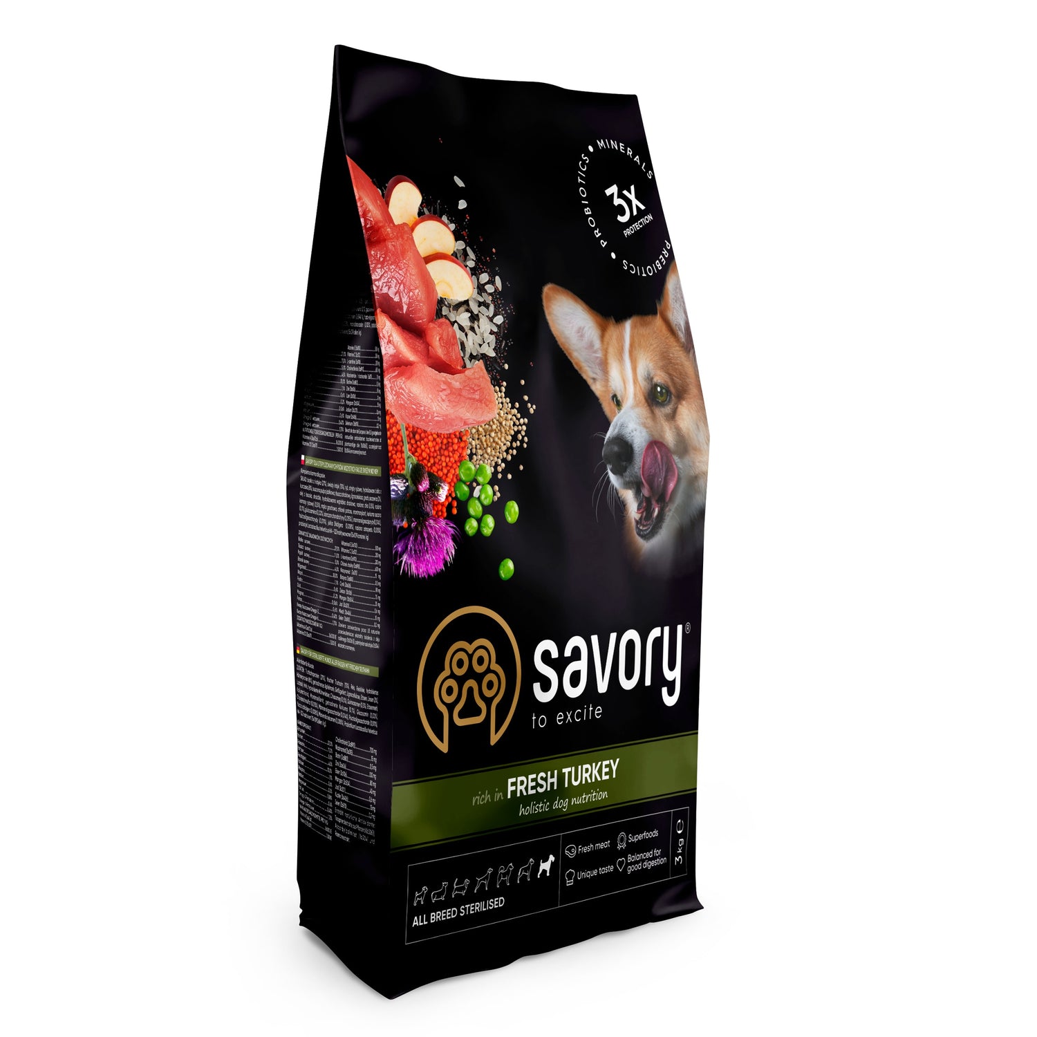 Savory Για Στειρωμένους Σκύλους